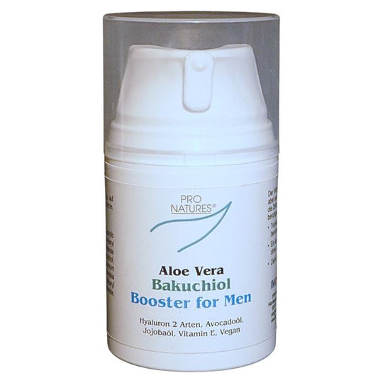 Aloe Vera Bakuchiol Booster for men 50 ml Ailress Spender