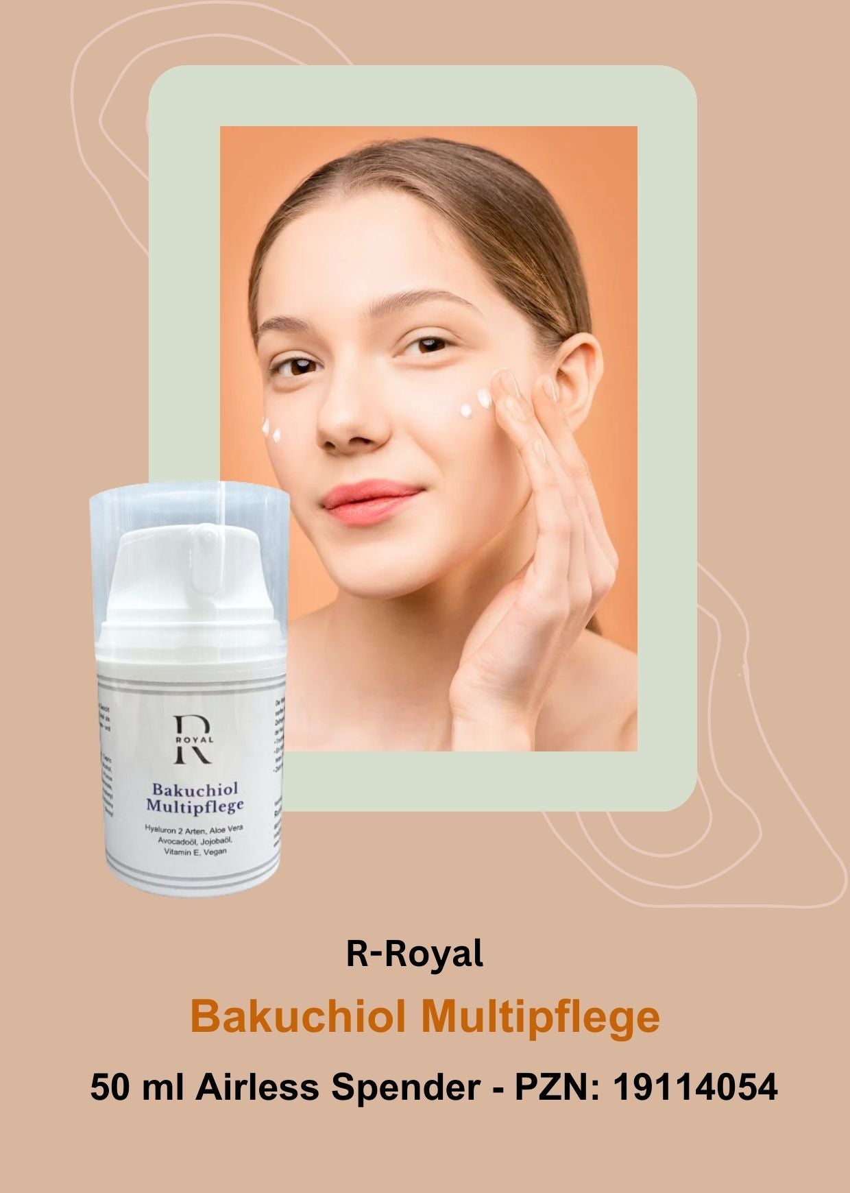 RRoyal Bakuchiol Multipflege Modelbild