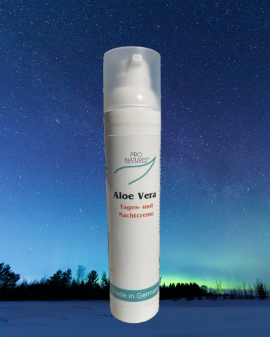 Aloe Vera Tages- und Nachtcreme 100 ml Airless-Spender PRO NATURES