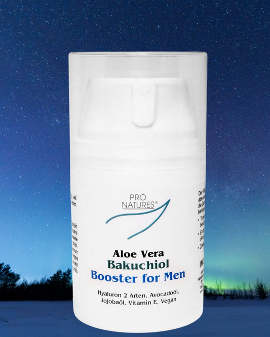 Aloe Vera Bakuchiol Booster for men 50 ml Ailress Spender