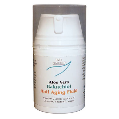 Aloe Vera Bakuchiol Anti Aging Fluid 50 ml- Airless Spender