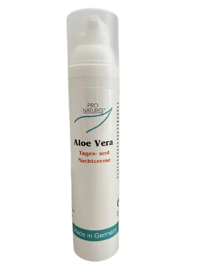 Aloe Vera Tages- und Nachtcreme 100 ml Airless-Spender PRO NATURES